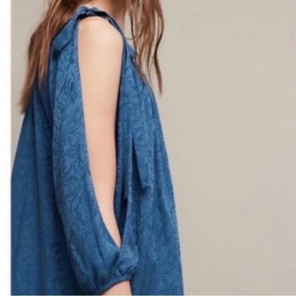 Anthro Holding Horses open shoulder dress Leyton - Picture 4 of 9